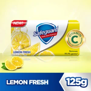 Safeguard Bath Soap Lemon Fresh 125gm
