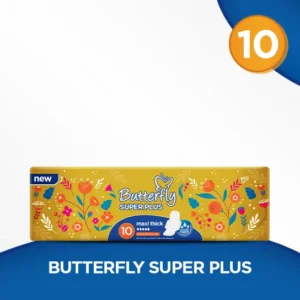 Butterfly Super Plus Maxi Thick Long 10 Pcs