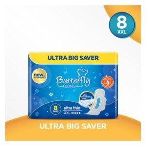 Butterfly Long Ultra Big Saver Sanitary Pads XXL 8 Pcs