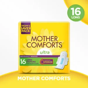 Mother Comforts Ultra-Sanitary Pads Long 16 Pcs
