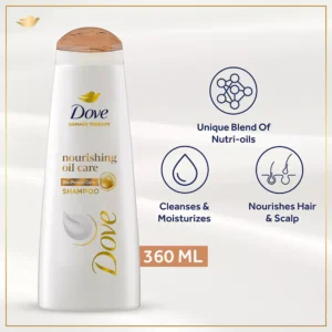 Dove Nourishing Oil Care Shampoo 360ML