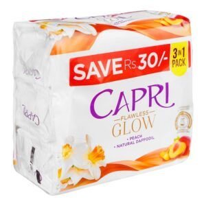 Capri Flawless Glow Peach 3 in 1 Pack 120GM